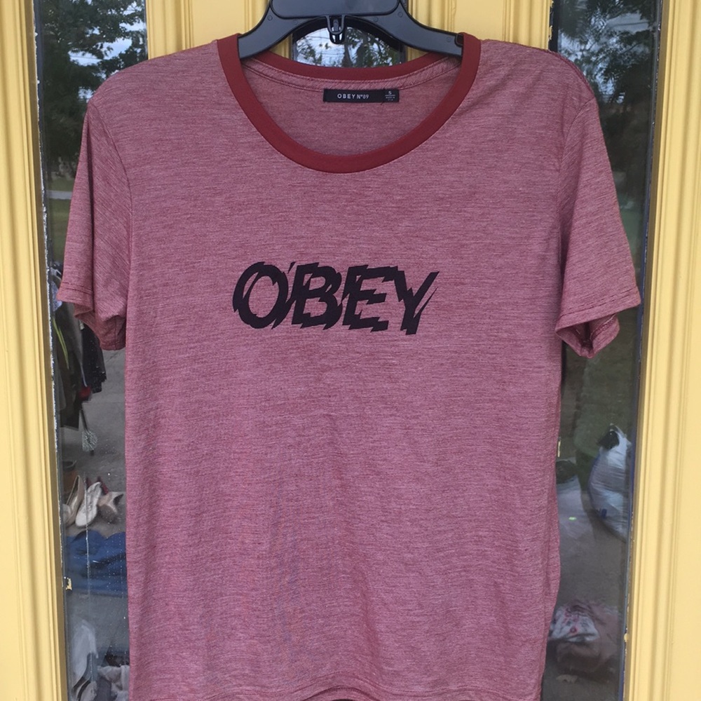 Women’s Obey top